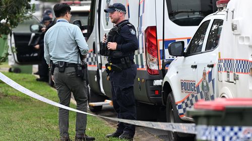 Emergency services were first called to the house at Lowood on Monday night.