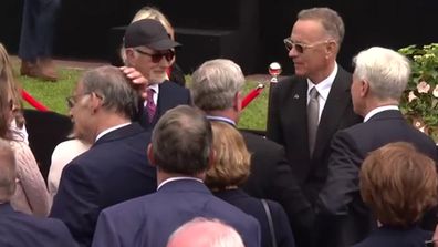 Tom Hanks and Steven Spielberg 