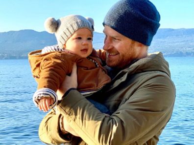 Prince Harry and Archie in Canada