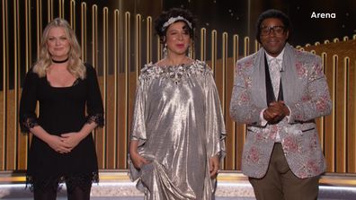 Maya Rudolph and Kenan Thompson at the 78th Golden Globes