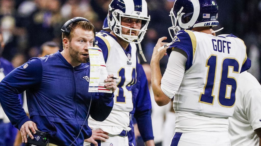 LA Rams HC Sean McVay awfully loose before Week 1 showdown with