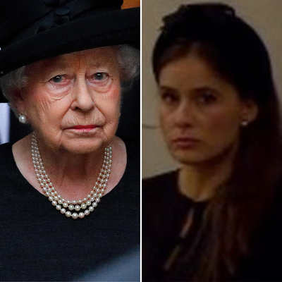 Two and a Half Men star spotted in crowd at Queen's vigil