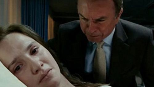 The case was adapted into an Australian film called 'In Her Skin' with Ruth Bradley (left) as Caroline and Sam Neill (right) as her father.