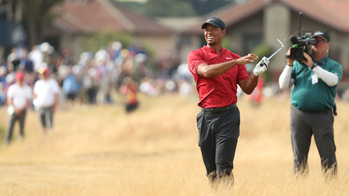 Golf: Unruly fan throws-off Tiger Woods despite respectable performance at British Open