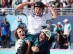 Keegan Palmer wins gold for Aussie park skateboarding clean-sweep