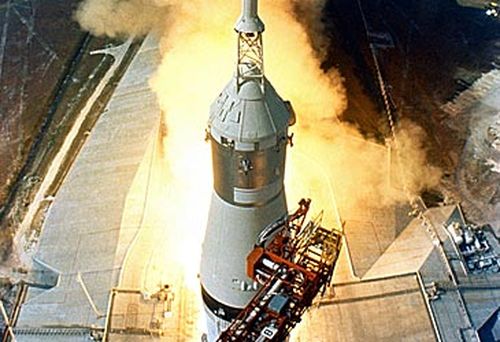 Apollo 11 Saturn V rocket (Getty)