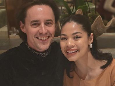 Reeve Carney and Eva Noblezada are engaged