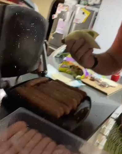 Sausage cooking hack 