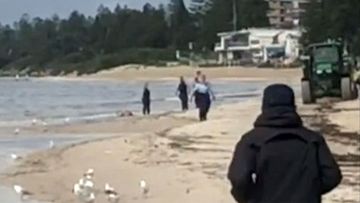 police find dead body at South Sydney beach brighton le sands 