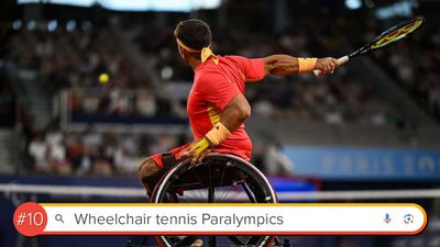 10. Wheelchair tennis Paralympics