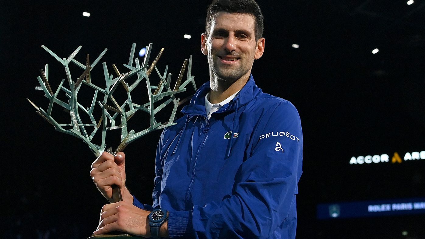 Novak Djokovic breaks long-standing Rafael Nadal record with victory at Paris Masters