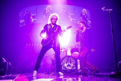 Adam Lambert, Brian May, Roger Taylor 