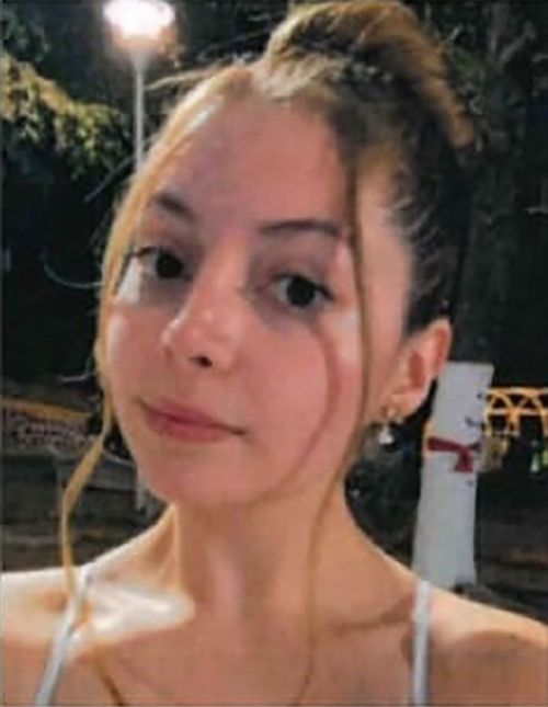 Nicole "La Nicholette" Pardo is seen in an image released by the Sinaloa Attorney General's Office after a viral video appears to show her being abudcted at gunpoint.