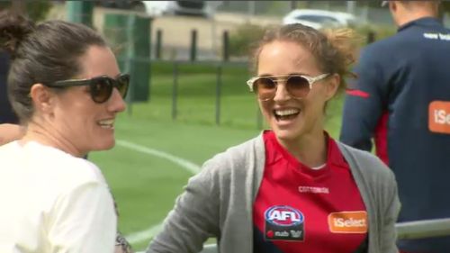 Portman was all smiles at Gosch's Paddock.