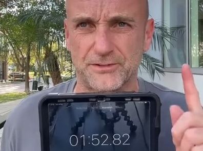 Tim Hayden gives away free watches to whoever can find him