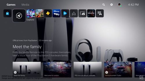 Sony have unveiled the PlayStation 5's user interface, including their new cards feature. 