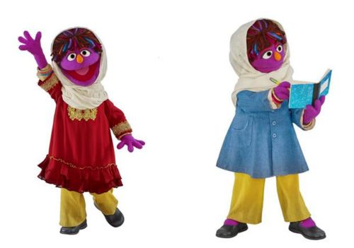A hijab-wearing six-year-old named Zari has just moved onto Sesame Street