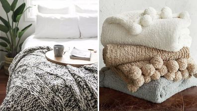 Time to snuggle up with cosy throw blankets for every budget 