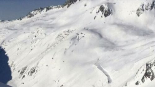 The avalanche occurred mid-morning while many holiday skiers enjoyed mountain sunshine the day after Christmas.