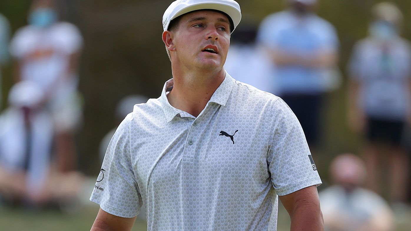 Bryson DeChambeau during the final round of the Players Championship in Florida.