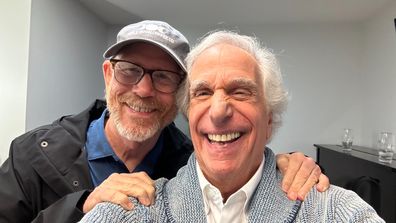 Ron Howard and Henry Wrinkler