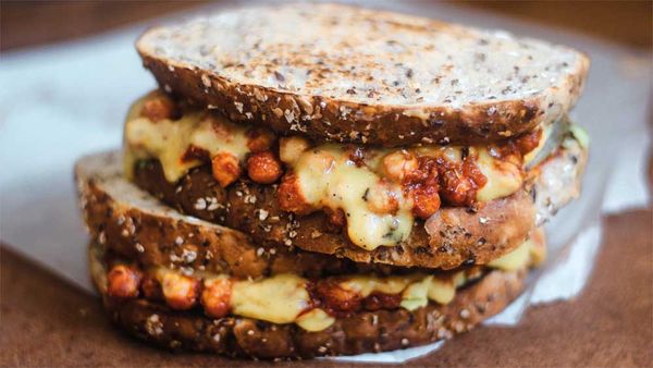 Sam Murphy's vegan chilli chickpea sandwich recipe