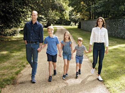 Prince and Princess of Wales share new family photo for Christmas