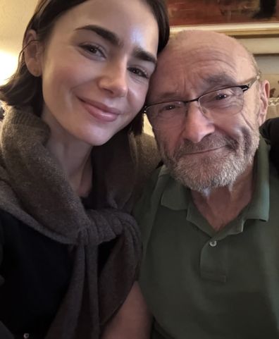 Lily Collins, Phil Collins.