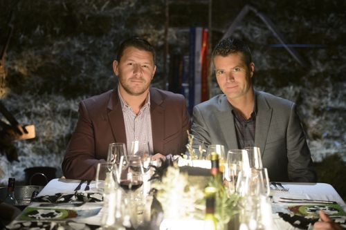 My Kitchen Rules judges Manu Fieldel and Pete Evans (AAP)