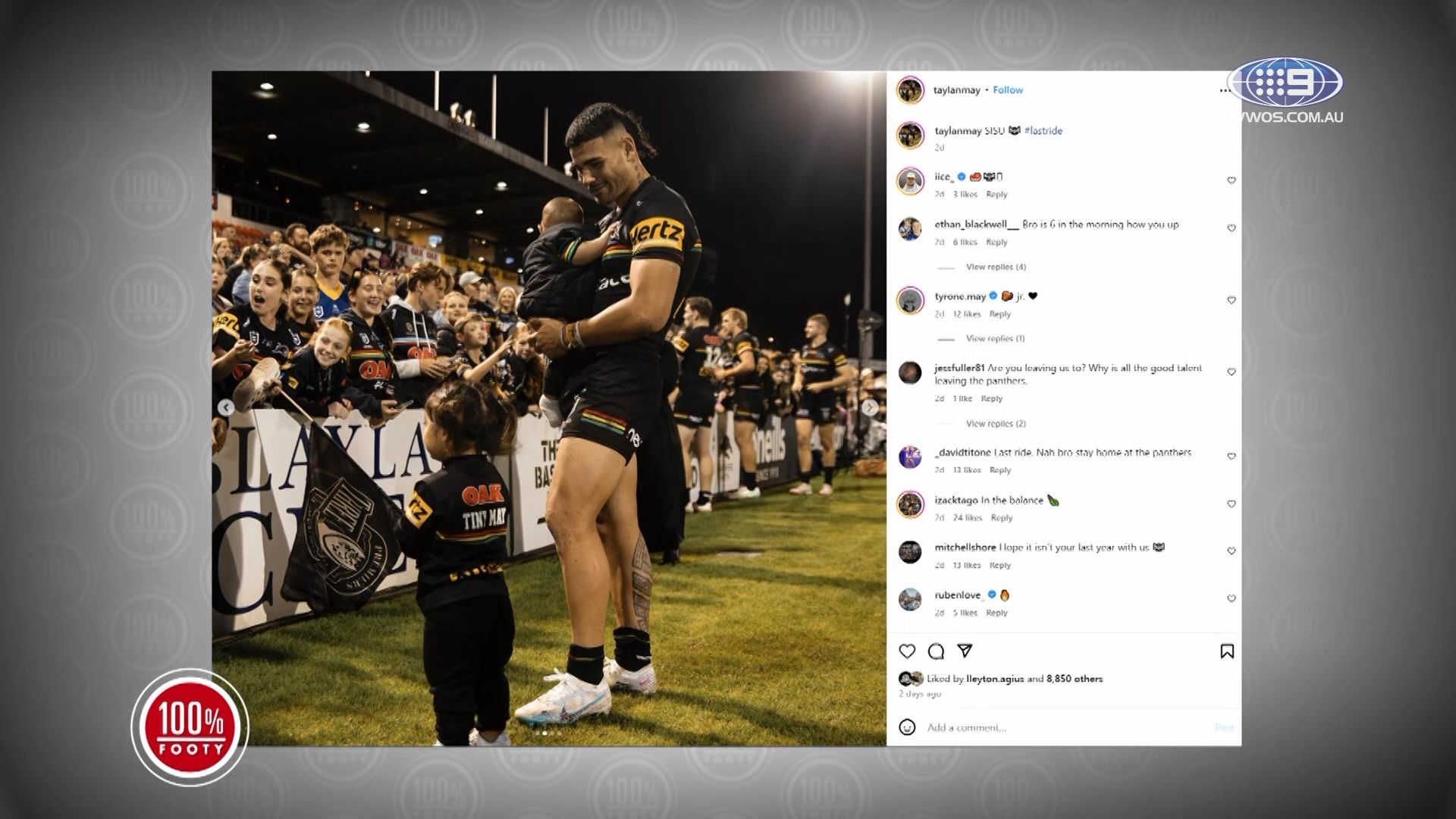 Three clubs reportedly interested in Panthers star after cryptic Instagram post