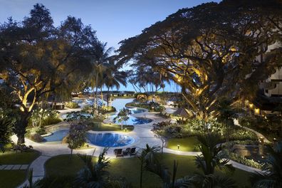 香格里拉拉·拉萨（Shangri-la Rasa）槟城槟城马来西亚花园翼游泳池