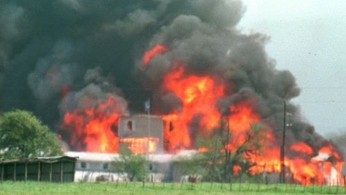The Waco siege left 86 people dead.