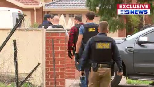 The Tobacco Strike Team swooped on a number of Melbourne properties this week. (9NEWS)