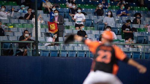 Taiwan is now allowing as many as 1000 spectators at professional baseball games.