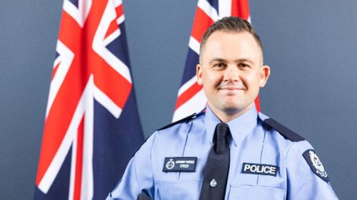 Constable Anthony Woods was killed in the line of duty. 