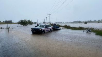 Queensland Police conducting welfare checks near Glenore in the Scenic Rim. 