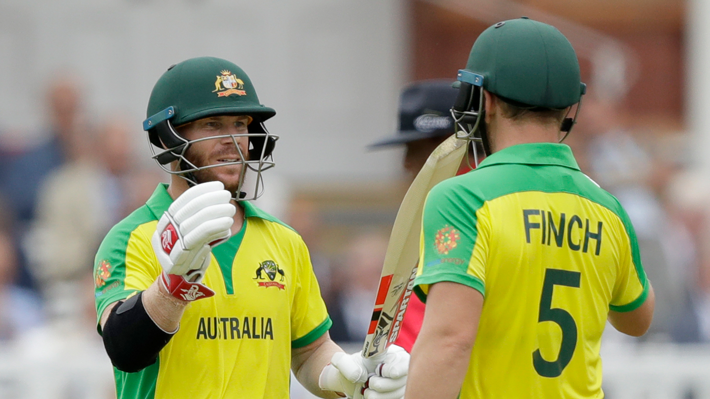 Cricket World Cup, Australia v England: David Warner, Aaron Finch opening partnership