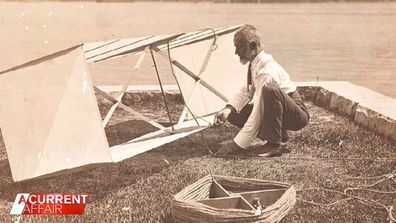 Andrew Moore said his invention was inspired by Lawrence Hargrave, who created the box kite 130 years ago.