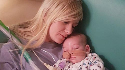 Charlie Gard is unable to move or breathe without a ventilator. (AAP)