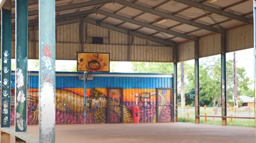 The remote community of Binjari in the NT.