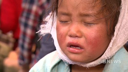 Nepal is counting the cost of the earthquake devastation. (9NEWS)