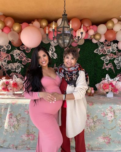 Vanessa Bryant and mother Sofia Laine.