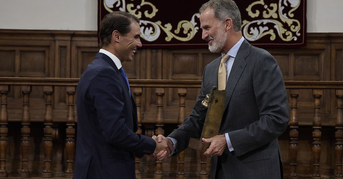 King Felipe VI of Spain bestows marquess title on retired tennis great Rafael Nadal
