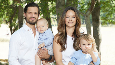 Prince Carl Philip and Princess Sofia have two sons