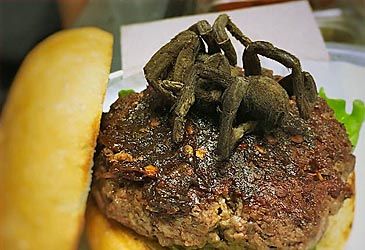 What type of spider is served in this Bull City Burger meal?