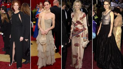 Oscars red carpet 2002 fashion
