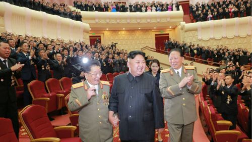 Kim Jong-un celebrated the "perfect success" of the country's sixth nuclear test. (AFP)