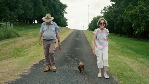 Bader's wife, Lorraine, has also been there for him every step of the way.