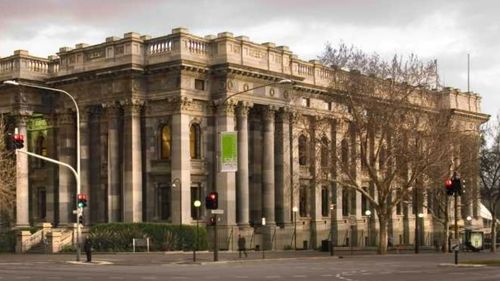 A man has been arrested after a car crashed into Parliament House in South Australia yesterday.Police said it will be alleged a man drove a black Audi sedan into an external roller door leading to a secure car park at North Terrace before 6pm.
Officers said the man then approached several employees of Parliament House, but he did not enter the building.