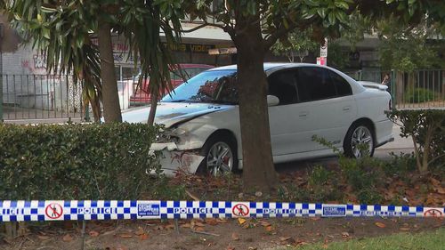 The car allegedly mounted a footpath and ﻿hit the boy. Daceyville crash Sydney